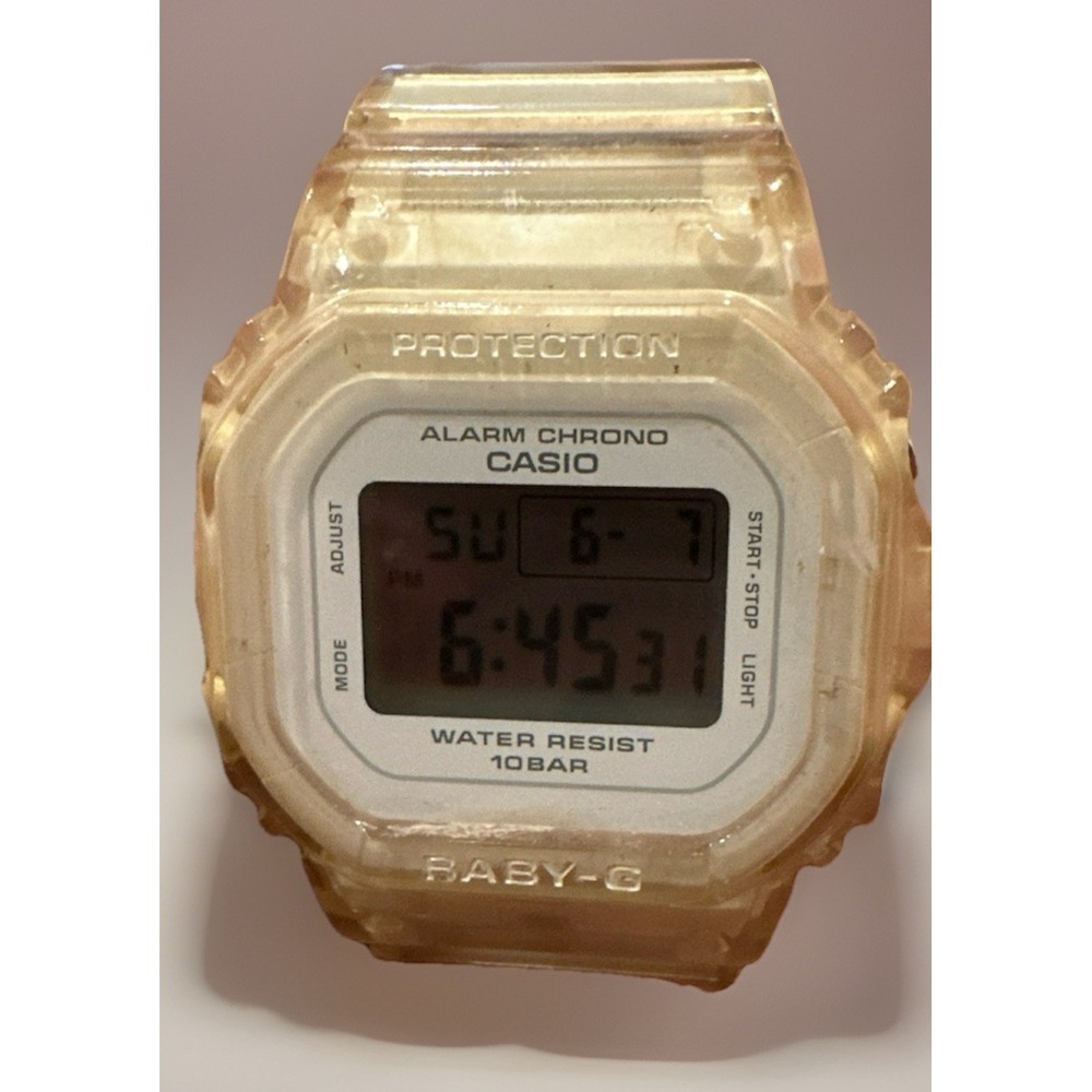 CASIO Baby-G BGD-565US Quartz Women's Watch Clear